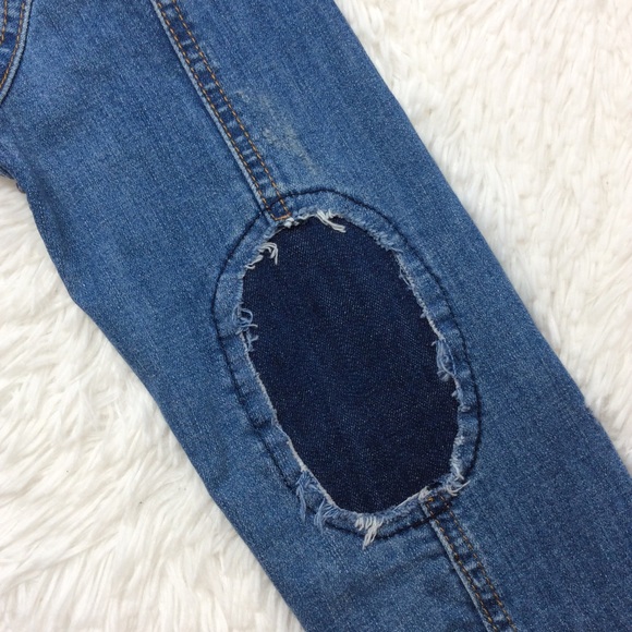 HUDSON Elbow Patch Kids Denim Jacket Size S - Picture 7 of 8